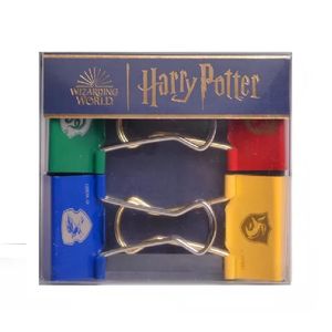 Apretapapel 32mm Colores Cjax4 Harry Potter Mooving