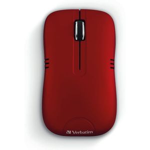 Mouse Wireless - VERBATIM - Commuter - Rojo