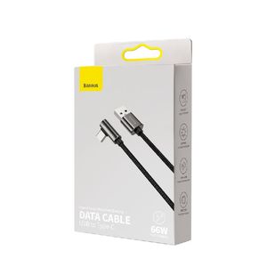 Cable USB Tipo C  Angulo Recto Gamers Carga Rápida Baseus