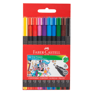 Marcador Escolar Pta Fina Colores Jgox10un 451411