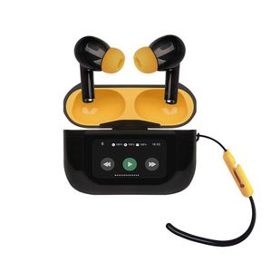Audífono Tipo Airpods Bluetooth 5.1 Tracker Negro