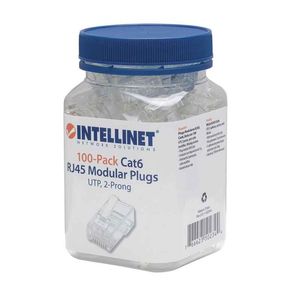 Plug Intellinet Cat6 Rj-45 Conectores Modulares 502344