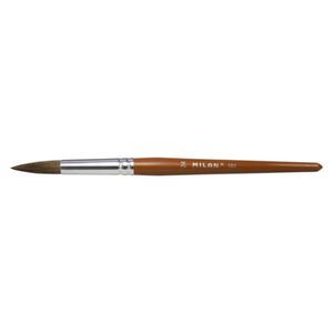 Pincel redondo con mango corto serie 101