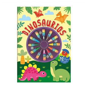 Crayones Creativos Dinosaurios