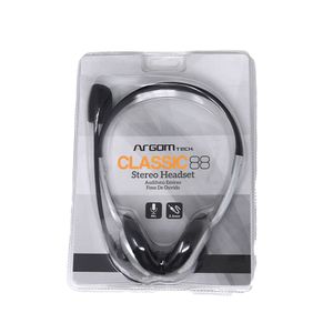 Audífono Tipo Diadema con Micrófono - ARGOM - ARG-HS-0088