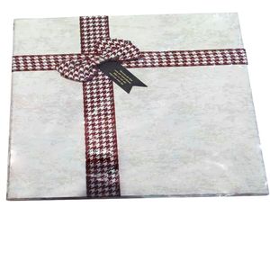 CAJA REGALO RECTANGULAR GRIS/ROJA IM23-1043