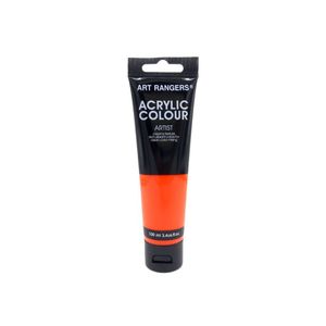 Acrílico Artist 100ml Fluorescente Naranja Amarillo Pa16830