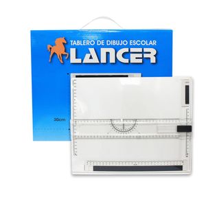 Tablero Dibujo A4 Plástico C/Regla 5014