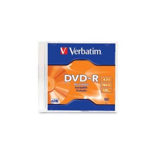 DVD-R   VERBATIM  Caja Acrílica