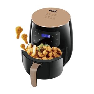 Freidora De Aire 3.5 Litros Digital Negro Echef