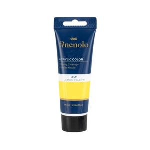 Pintura Acrílica 075ml Amarillo Limón C075-My