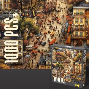 Rompecabezas Cartón 1000 Pcs Antigua Europa Ref B1621528