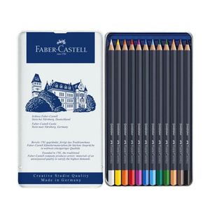 Lápices Colores Largos Triangulares Jgoxun  Metal  Goldfaber