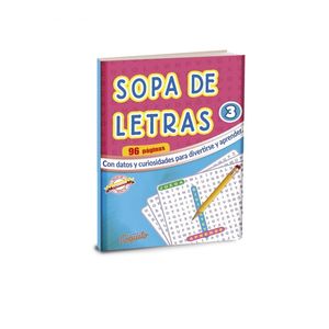 Sopa De Letras 96 Pag #3 Ediciones Coquito