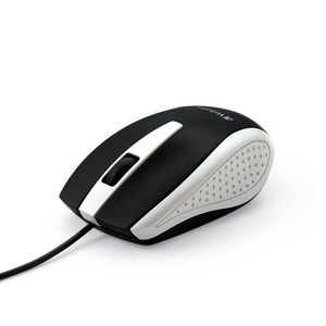 Mouse USB - VERBATIM - Corded - Blanco