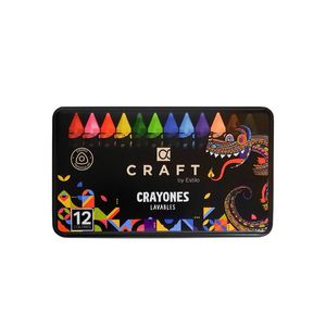 Crayones Colores Largos Triangular Jgoxun Craft a metálica
