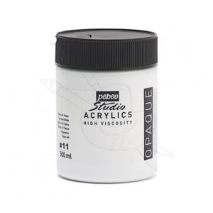 Acrílico Studio 500ml Blanco Titanio Ref. 171011