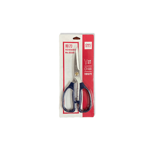 Tijera Oficina 19cm Simétrica Cabo Plastico E6039