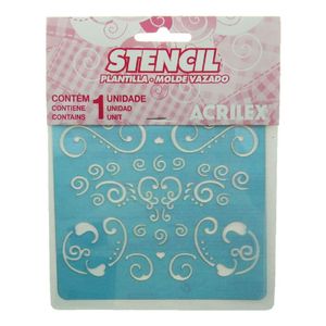 Plantilla Arabescos 3 13cmx13cm 30001/1194