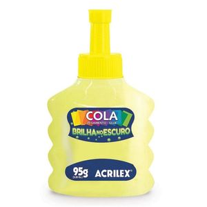 Pega Especial Fluorescente grs Amarilla Brilla En Oscuridad