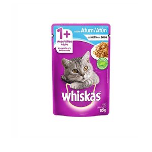 Whiskas Comida P/Gato Adulto Alimento Húmedo Atún 85gr