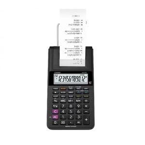 Calculadora De Papel HR-8RC-BK Con Impresión
