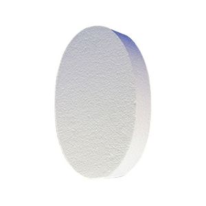 Styroplan Plancha Circulo 25cmx25cmx1.5cm Grosor Styrop