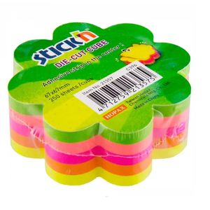 Notas Quita Y Pon Figura 67mmx67mm Flor Cubox250hj 21357