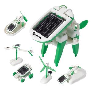 Robótica Kit Solar Para Armar 6 En 1 K-555 Steren