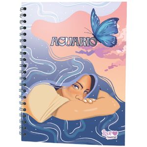 Cuaderno Espiral A4 100hjs 1 Linea Pasta Dura Astral