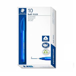 Bolígrafo Punta Fina Azul Aceite 4320 F3 Ball Staedtler
