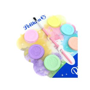 Acuarela 6 Colores Pastel con Pincel