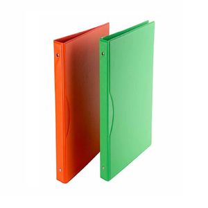 Carpeta 02 Anillos A4 2x25mm Plástica 200hjs Verde Claro