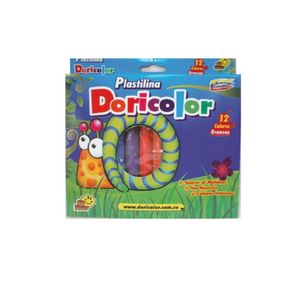 Plastilina En Barra Cortas Gruesas Colores Cjax12Un