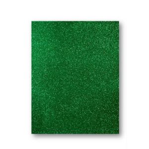 Foamy Escarchado A4 Verde Obscuro Lm.Pe.04
