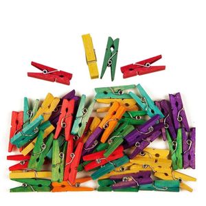 Pinzas Madera Micro Colores Mediana Pqtx12un