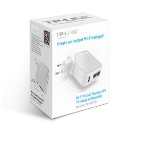 Router mbps TlWrn Wireless(N) Portátil Y Compacto  Viajes