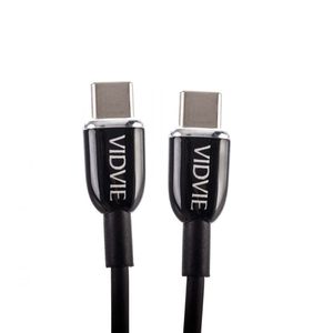Cable Tipo C A Tipo C mt  CbTcTc Carga Rápida Negro