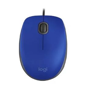 Mouse Óptico Usb M110 Azul 1000 Dpi Silencioso Logitech