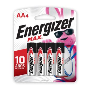 Pilas AAx4 - ENERGIZER - NP2E91BP4Max