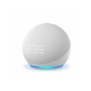 Parlante Inteligente Echo Dot ta Generación Con Reloj Blanco