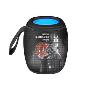 Parlante Portatil Bluetooth Dark Vader  5w Luz Led Negro