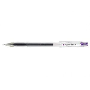 Bolígrafo Gel Punta Extra Fina Acero Bl-Gc4 Violeta