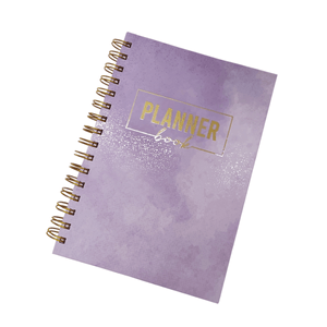 CUADERNO ESPIRAL A5 PLANNER PASTA DURA