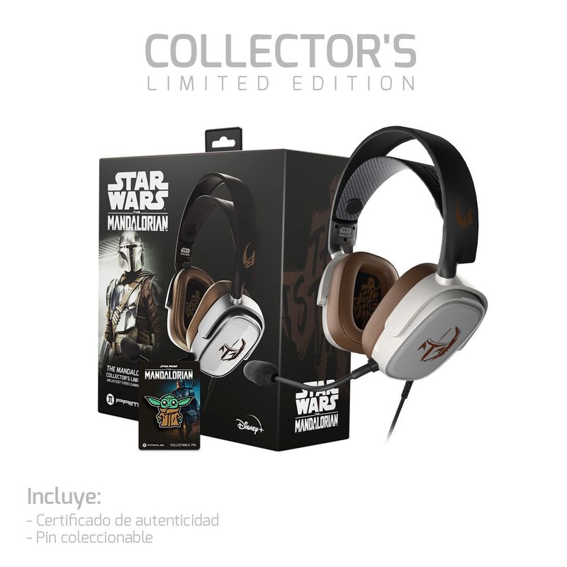 Audifono-Gaming-PRIMUS-MANDALORIAN-Disney-Coleccion-Limitada