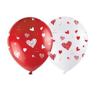 Globo Inf #12 Estandar Corazones Fdax12un 70025