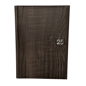 Agenda Diaria 2025 Cervino Cafe Maderado D72