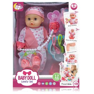 Bebe 30cm Con Gorro Y Accesorios Ref B1621301