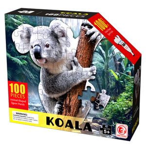 Rompecabezas Cartón 100 Pcs Koala Ref B1570911
