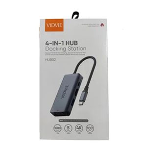 Adaptador Vidvie Hdmi/Usb/Tipo C 5 - 20v Gris Ref. Hub02